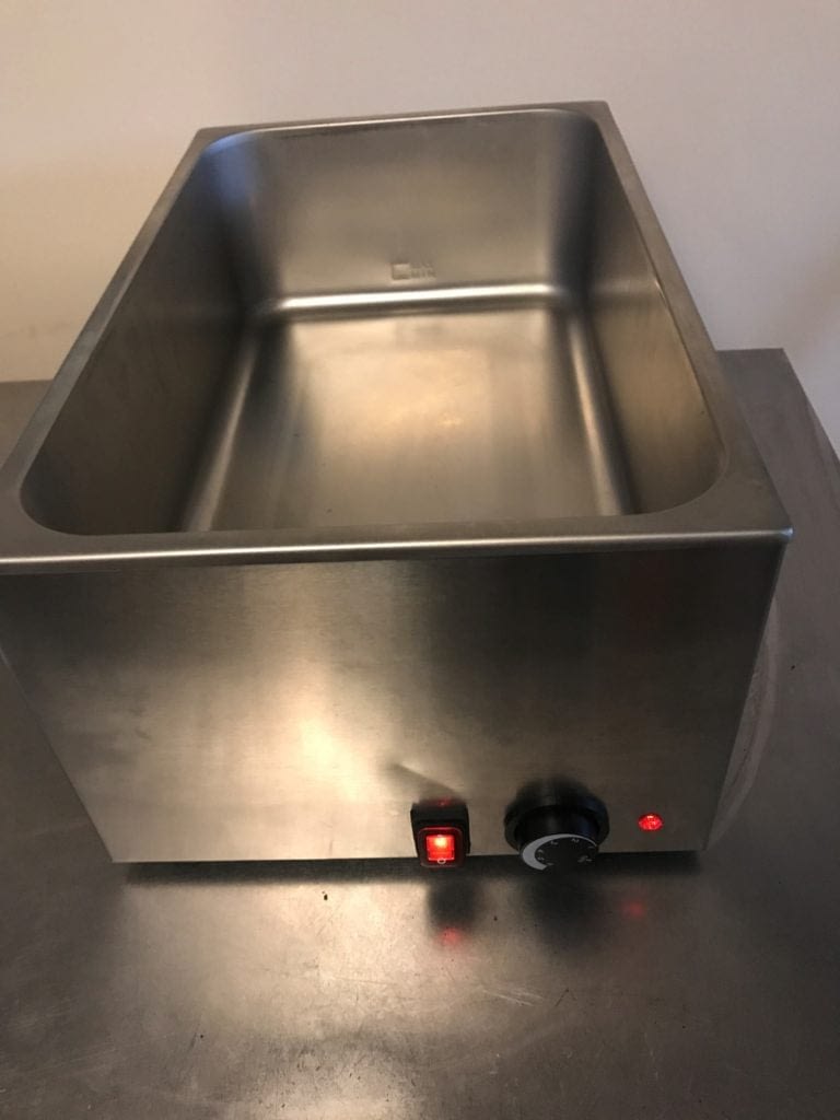 1/1 Gastronorm Wet Well Bain Marie, Brand New Seconds (Small Dent)