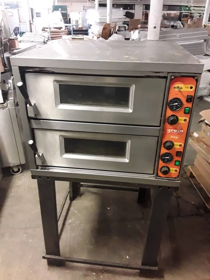 Moretti Forni Grain “Pizzy” Double Deck Electric Pizza Oven
