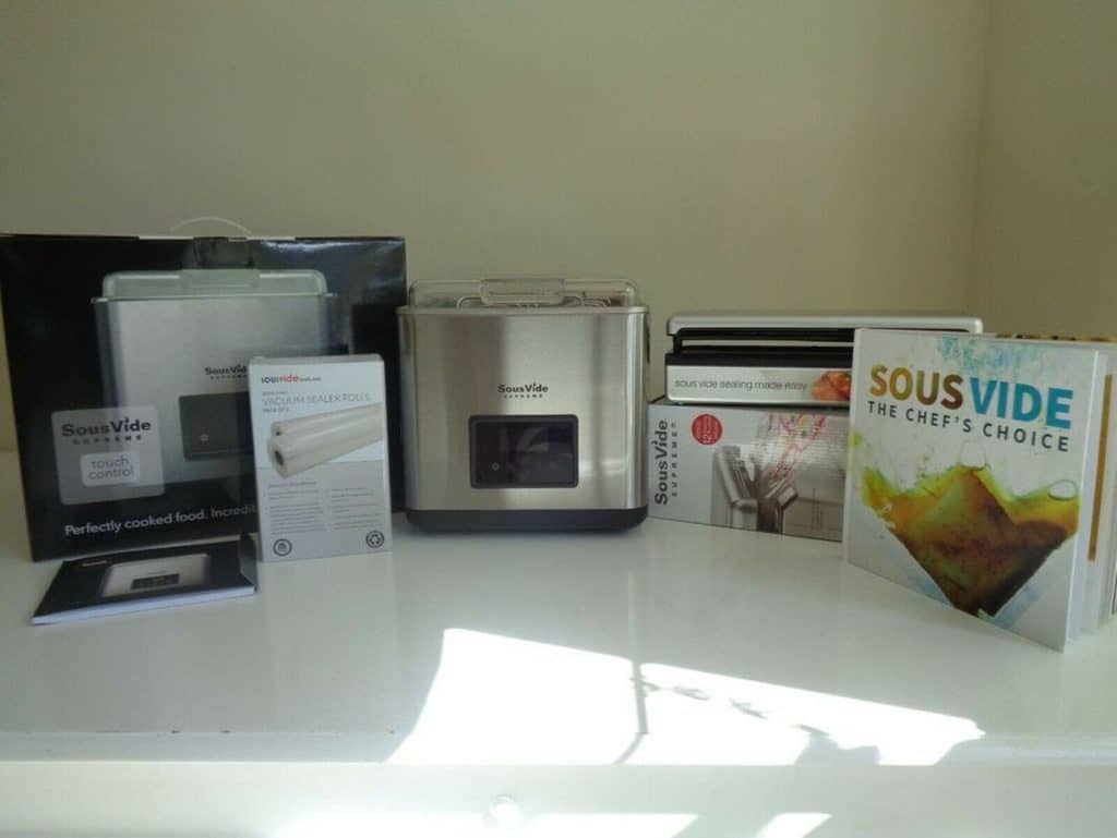 SousVide Supreme Touch Water Oven 11L Plus Accessories – Brand New – Harrogate, North Yorkshire
